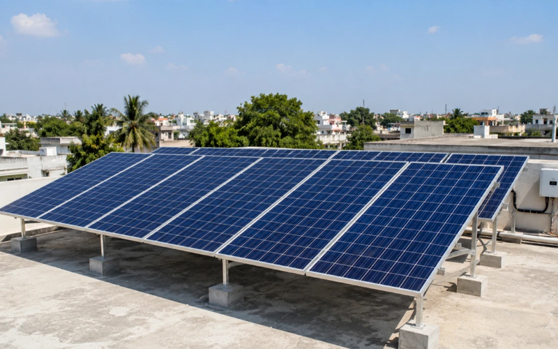 Off Grid Solar System installation